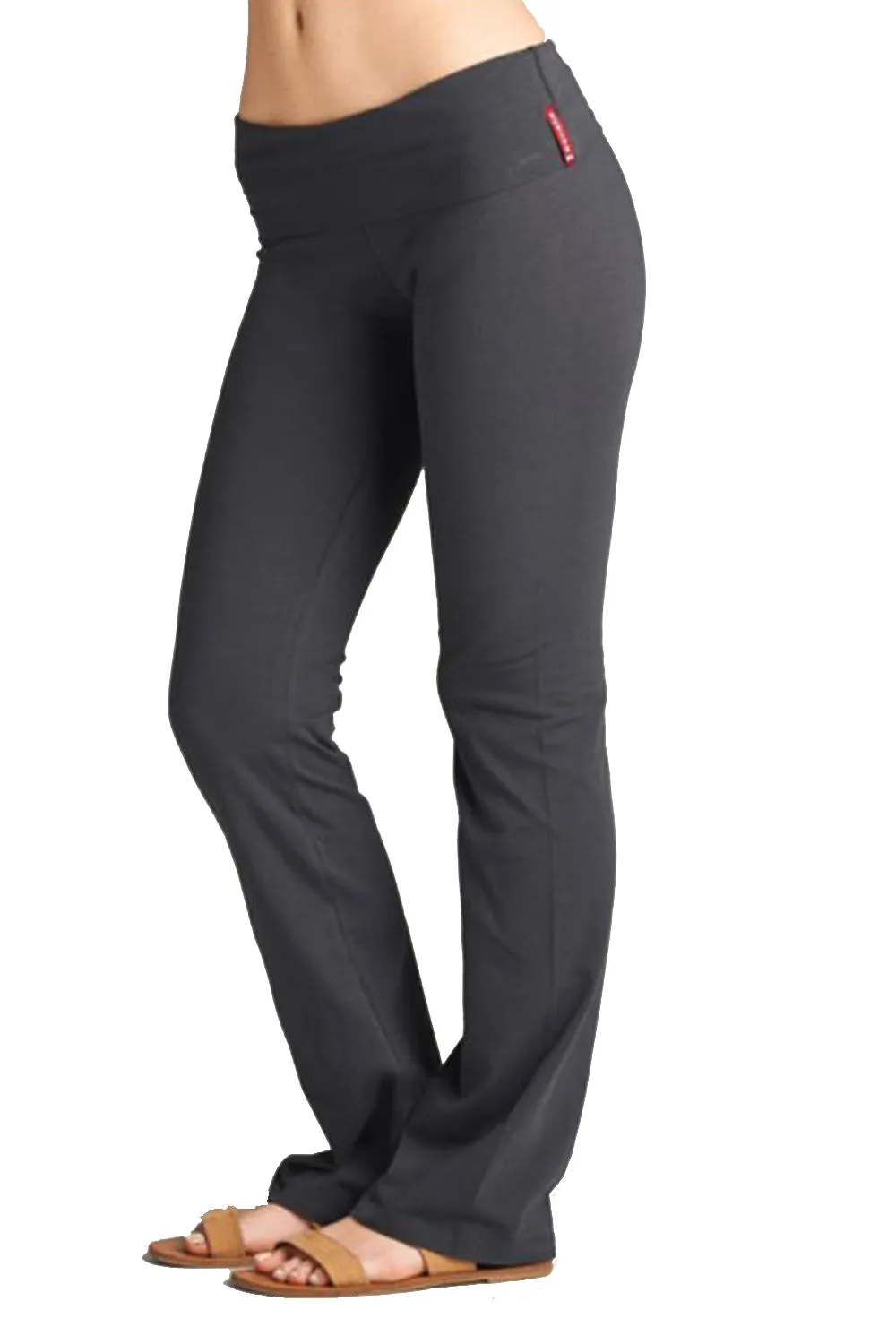 Active Folded Waist Yoga Classic Basic Pants