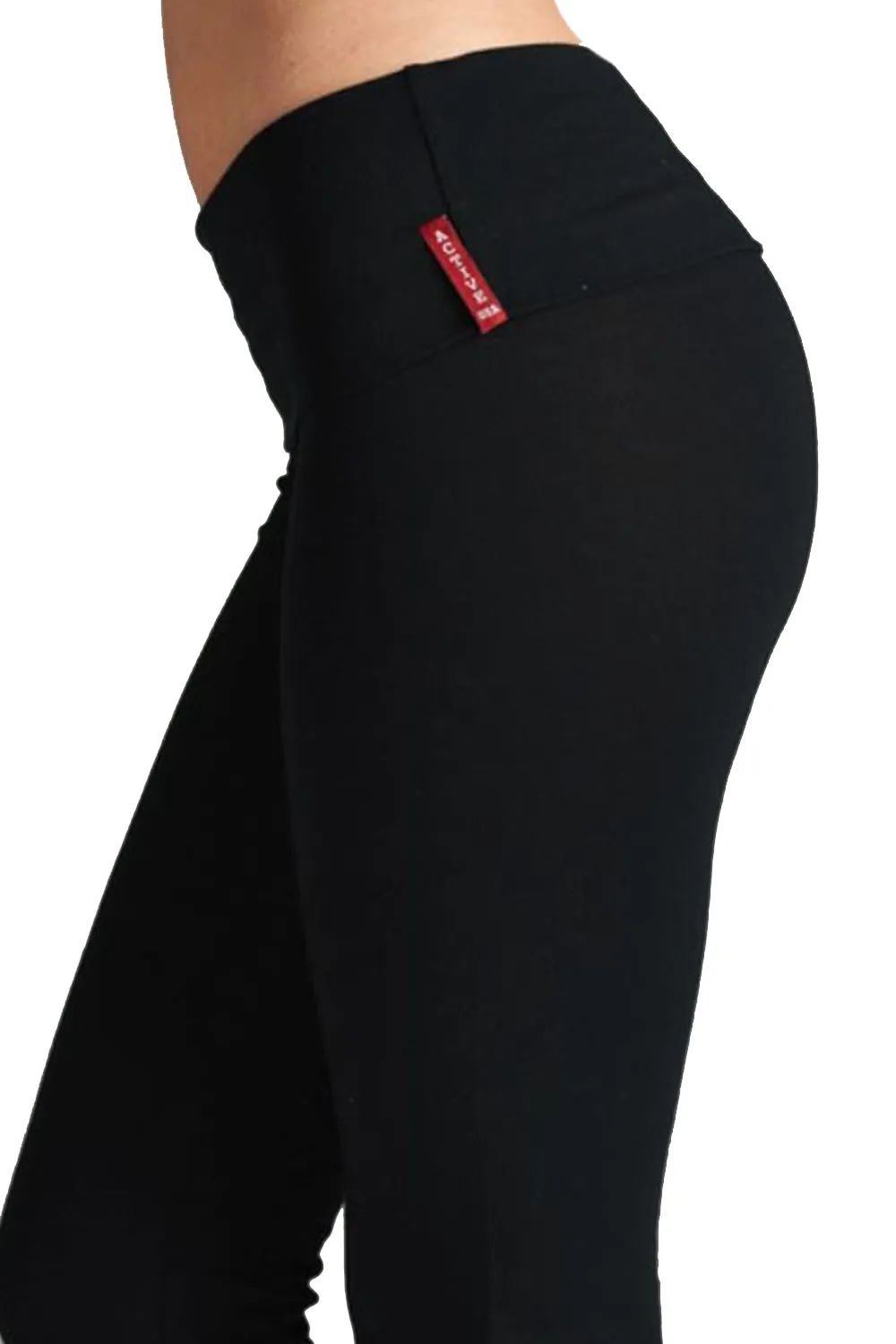 Active Folded Waist Yoga Classic Basic Pants