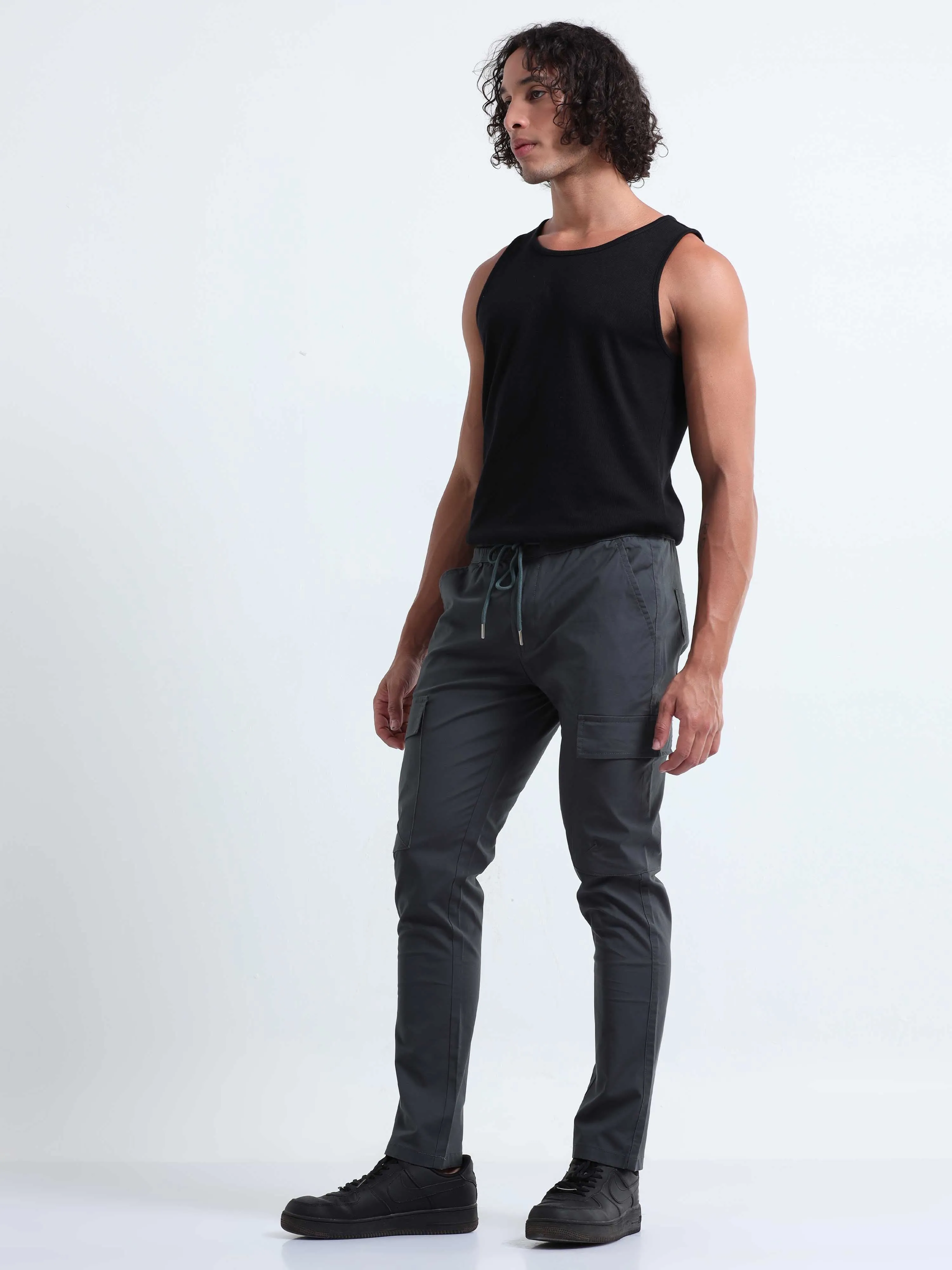 Air Sense Metal Grey Cargo Pants