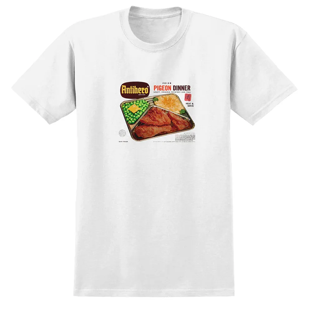 Anti Hero - Pigeon Dinner Tee (White)