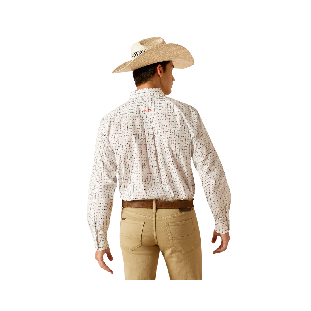 Ariat Men's Kade Classic Fit White Big Shirt