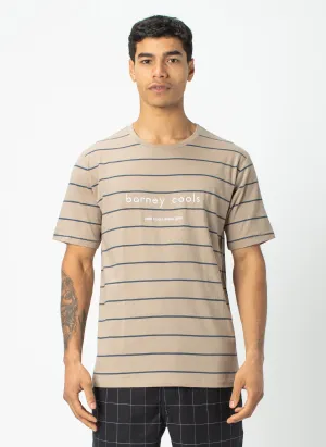 Barney Cools Tee Beige Stripe