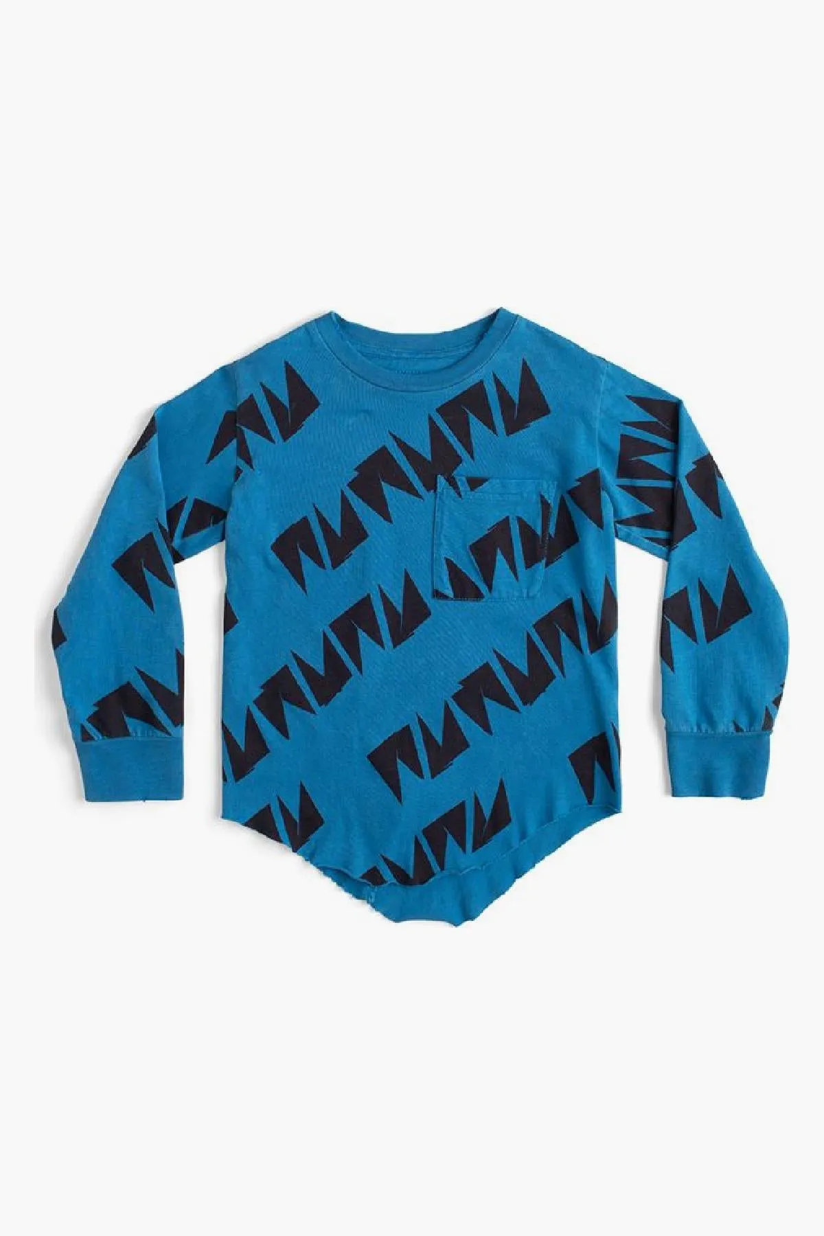 Boys Shirt Nununu Long Sleeve - Blue