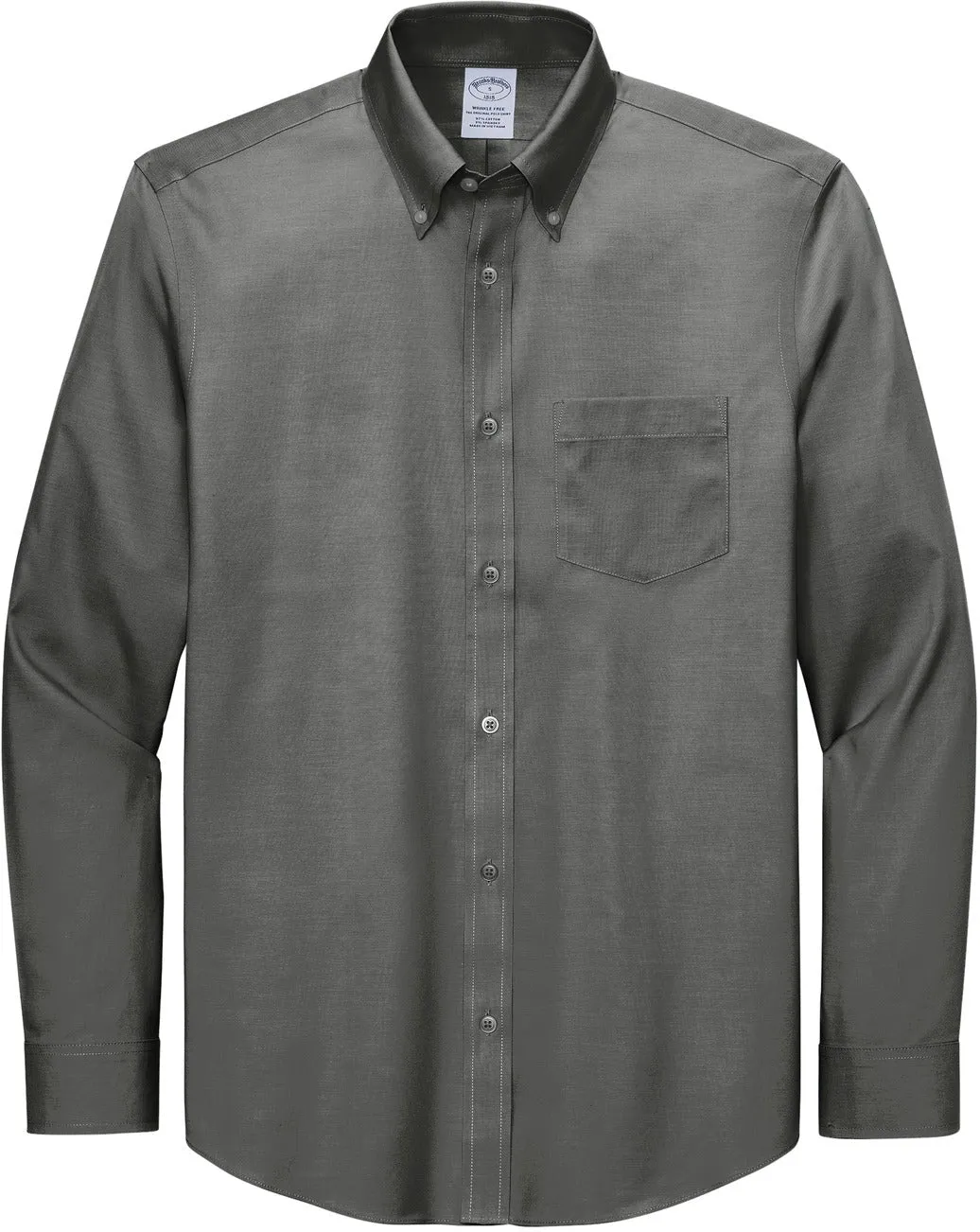 Brooks Brothers Wrinkle-Free Stretch Pinpoint Shirt