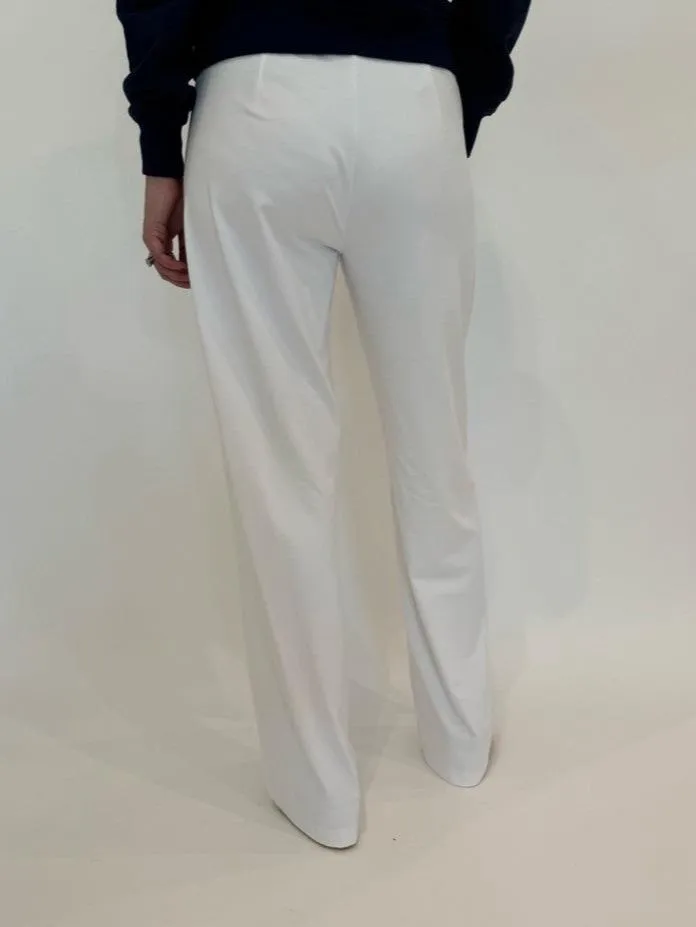 Candice Straight Pants - White