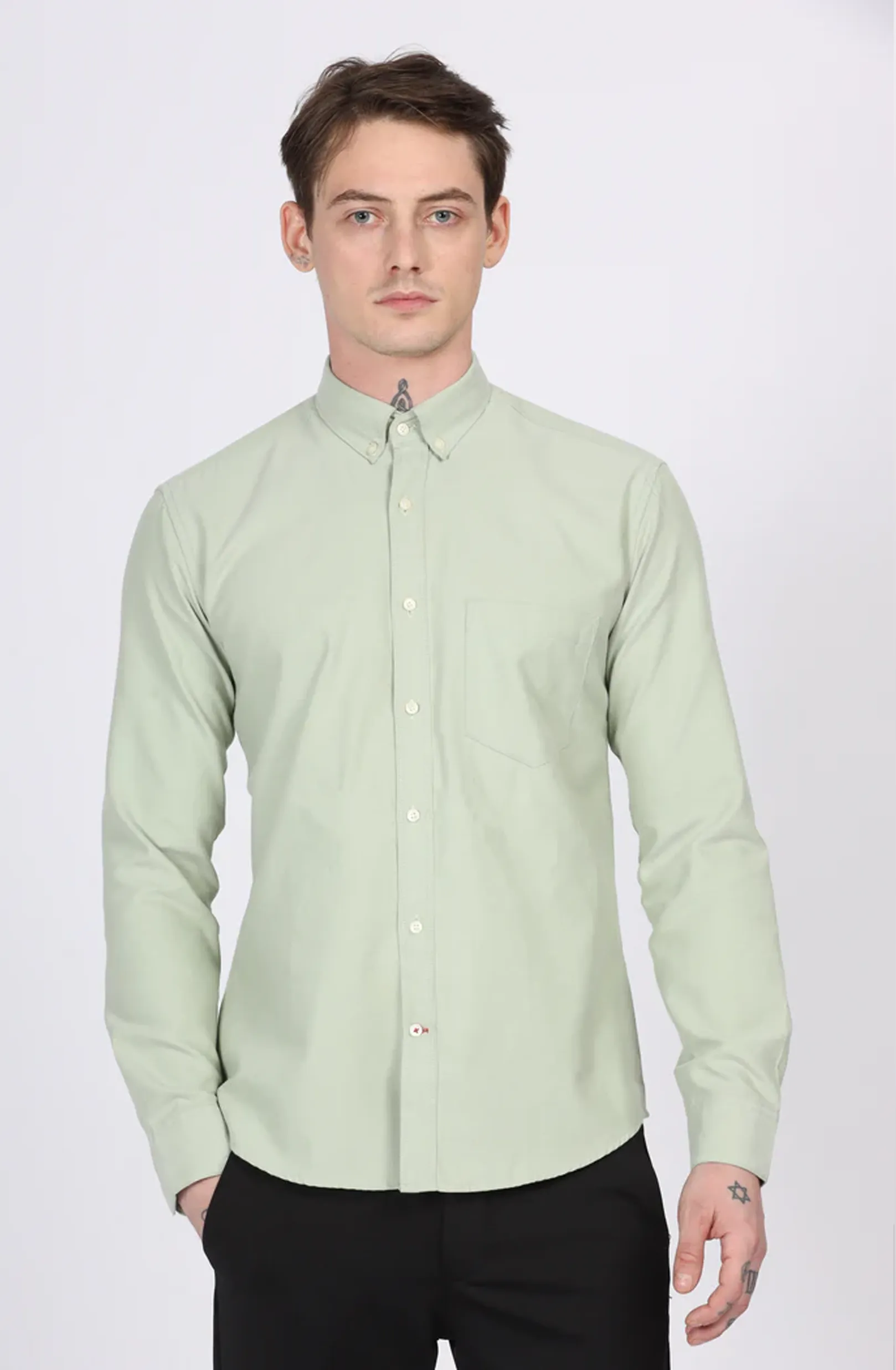 Classic Oxford Green Formal Shirt