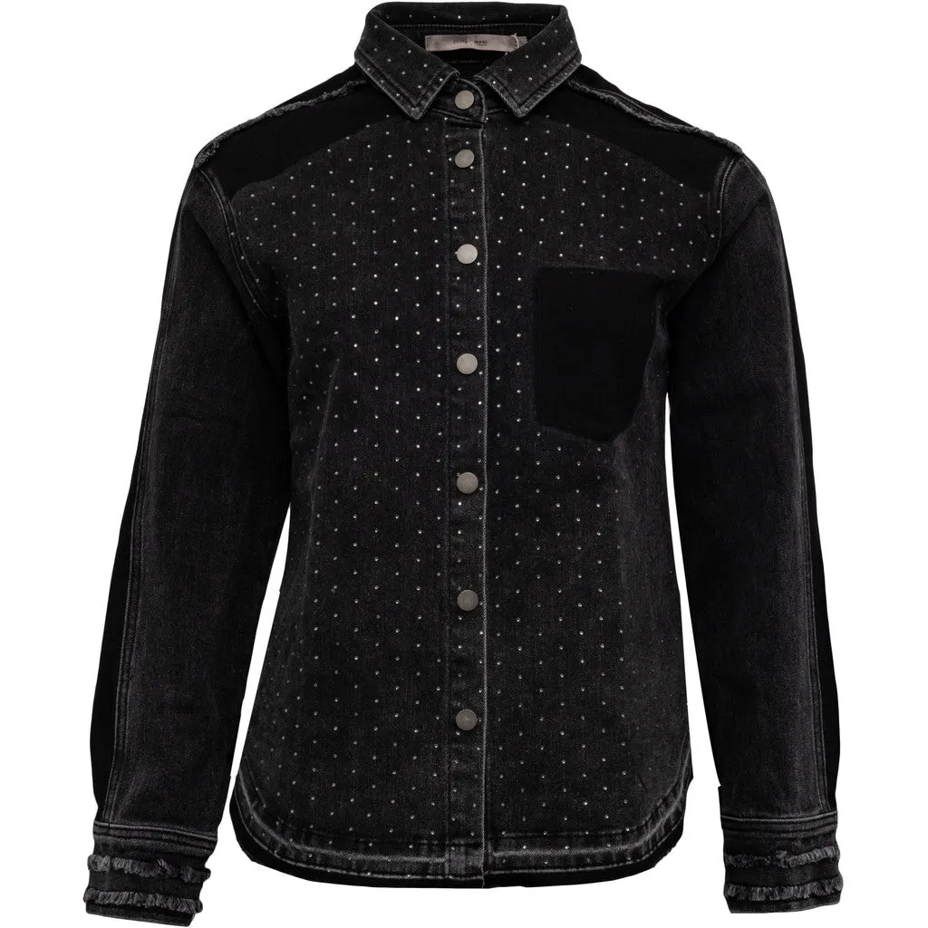 Costa Mani Dot Jacket Top Black