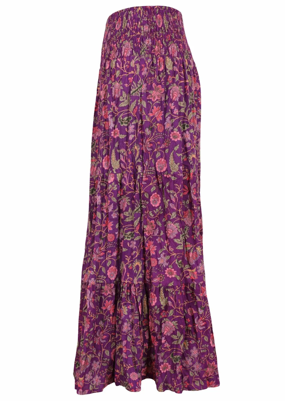 Dawn Maxi Skirt Amethyst