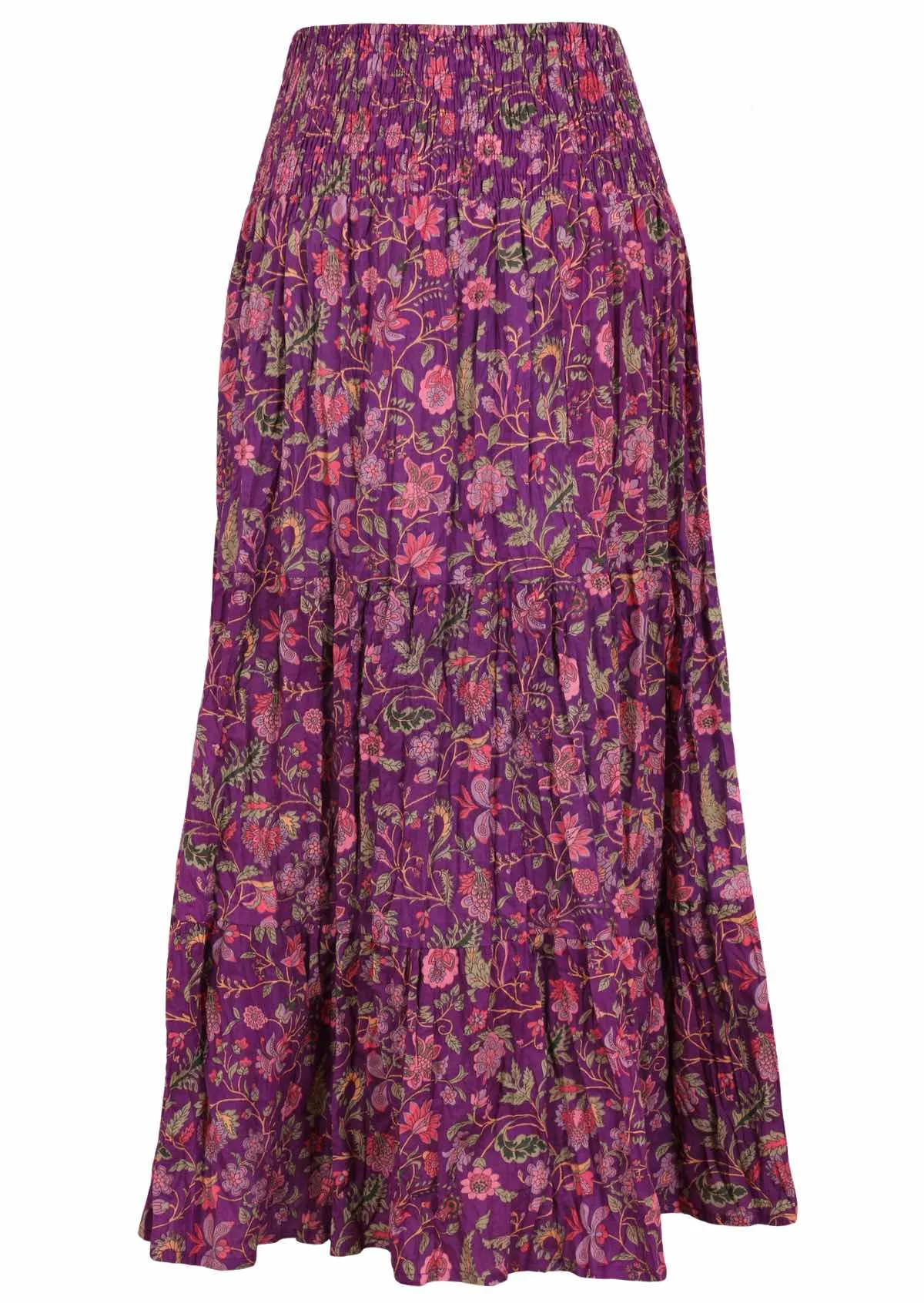 Dawn Maxi Skirt Amethyst