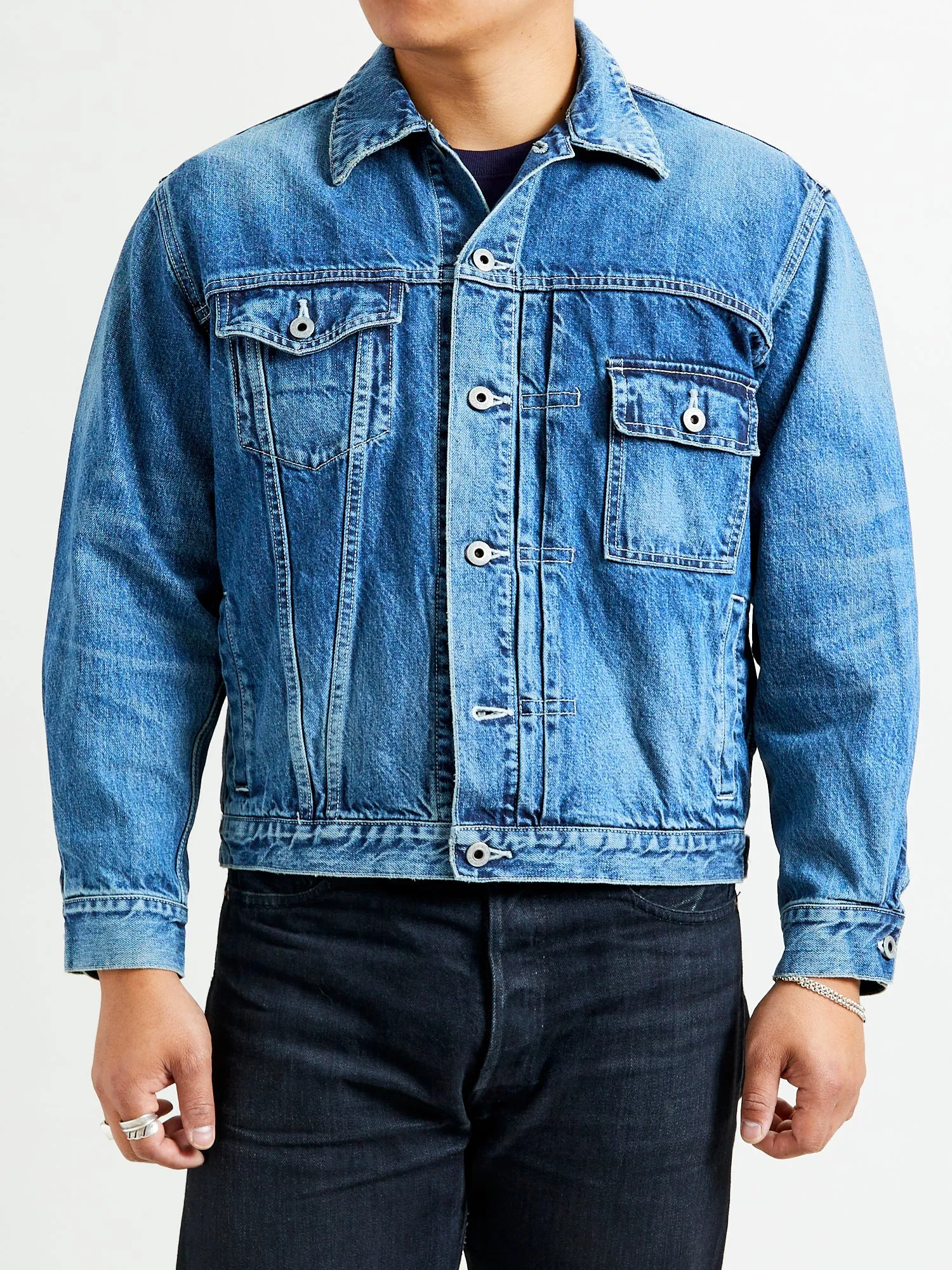 Denim Jacket in Indigo 3-Year Wash