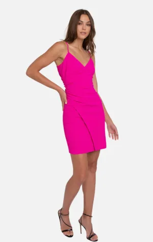 Esthero Dress - Vibrant Pink