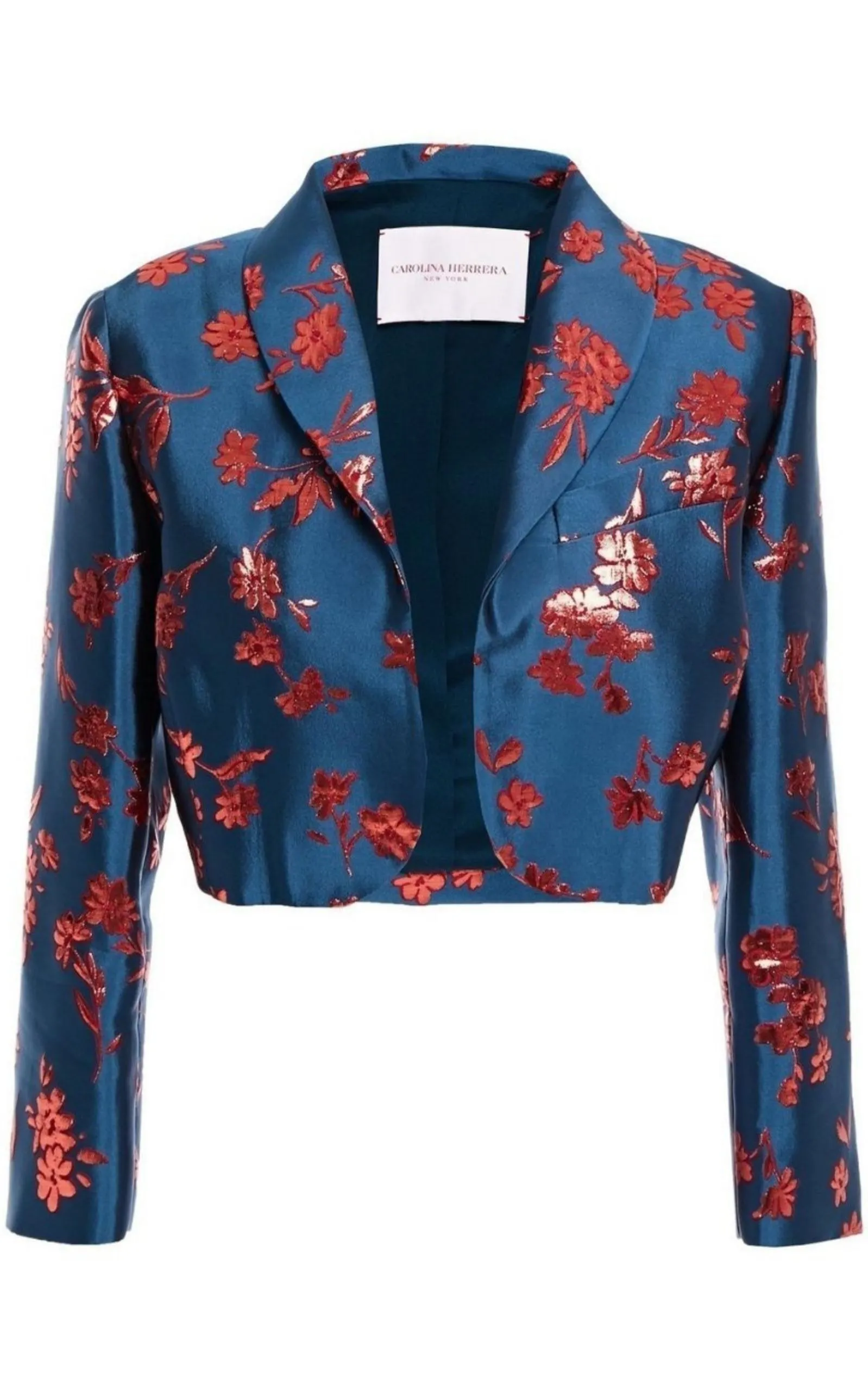 Floral Cropped Bolero Jacket