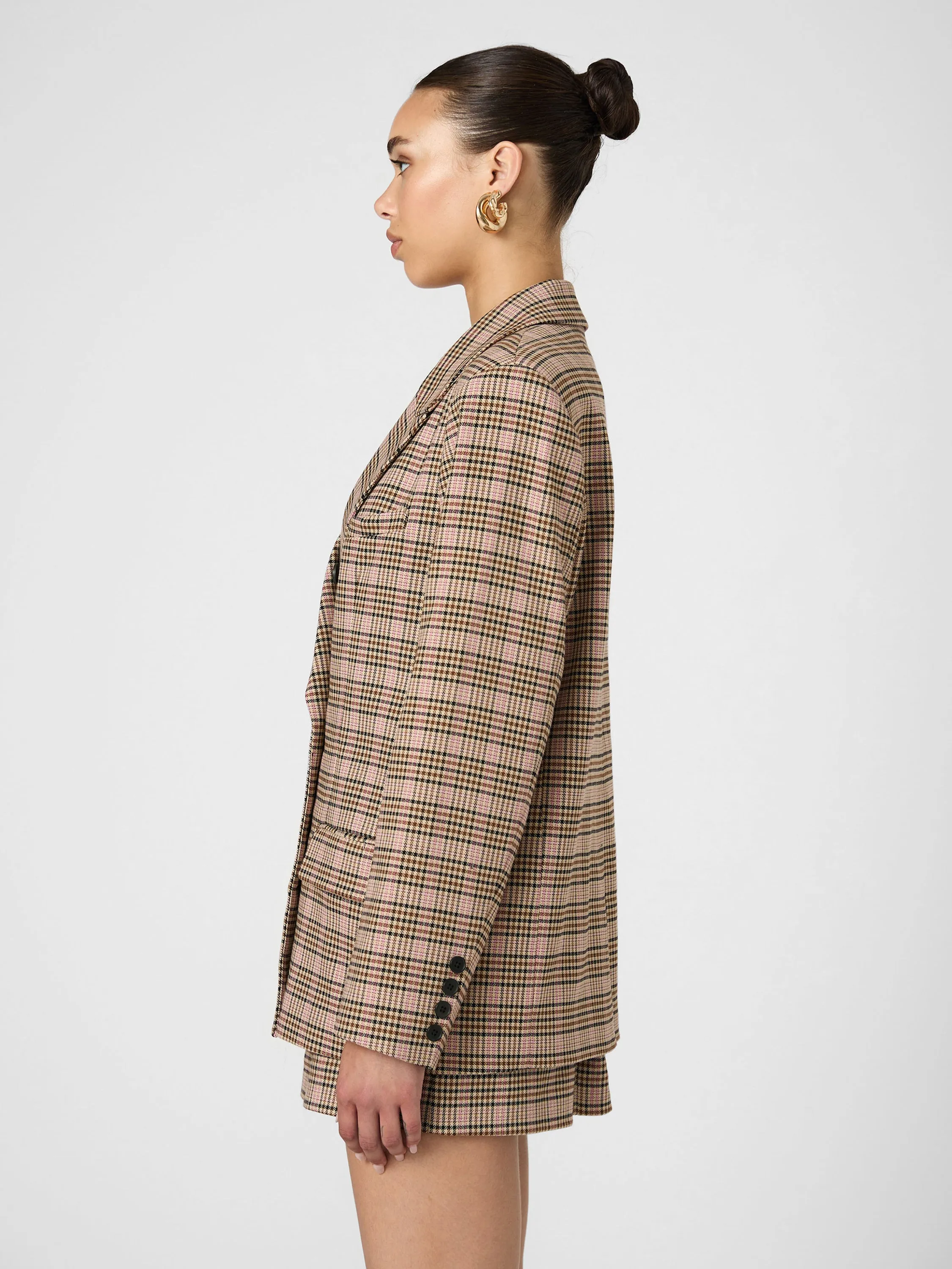 Gina Check Blazer