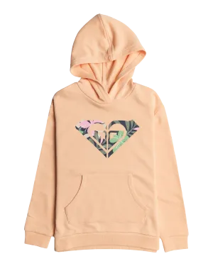 Girls Surf Feeling Hoodie in Peach Parfait