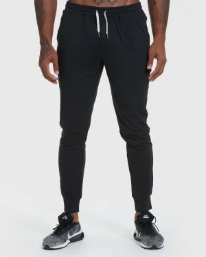 Heather Black Active Jogger