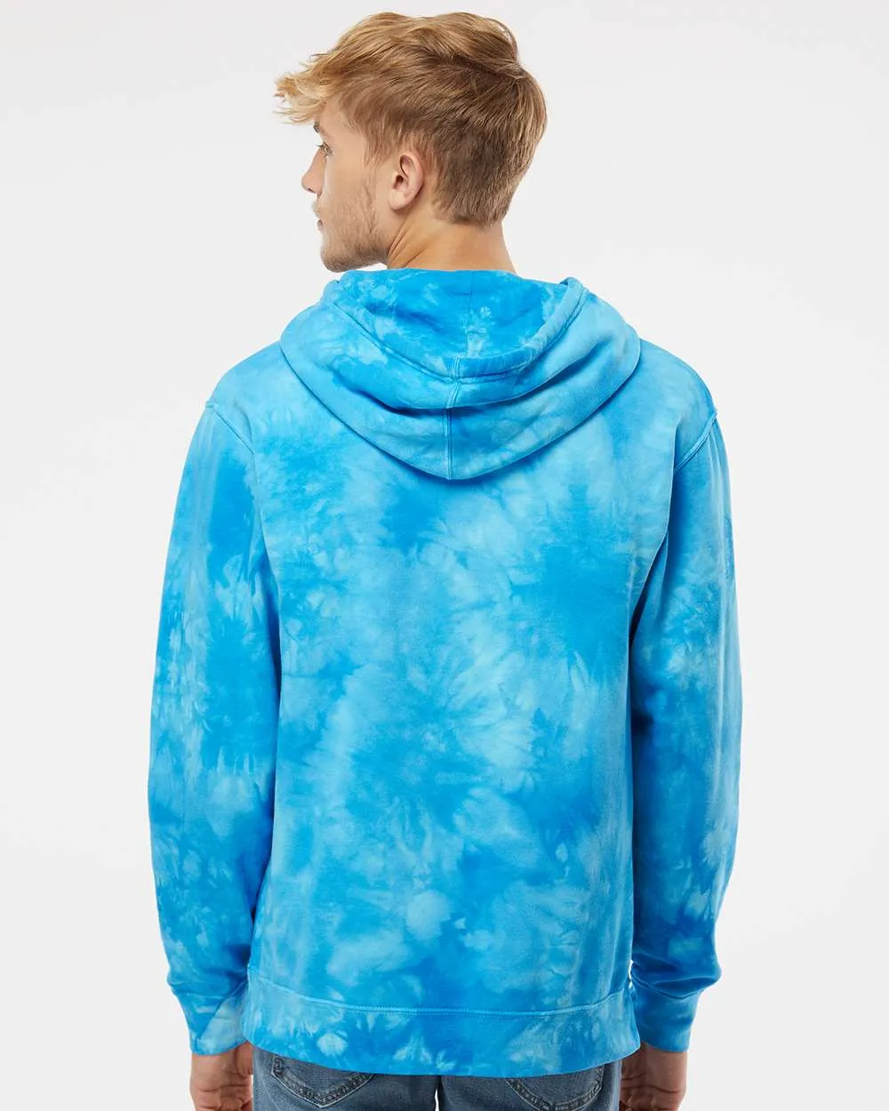 Independent Trading Co. Midweight Tie-Dye Hooded Sweatshirt