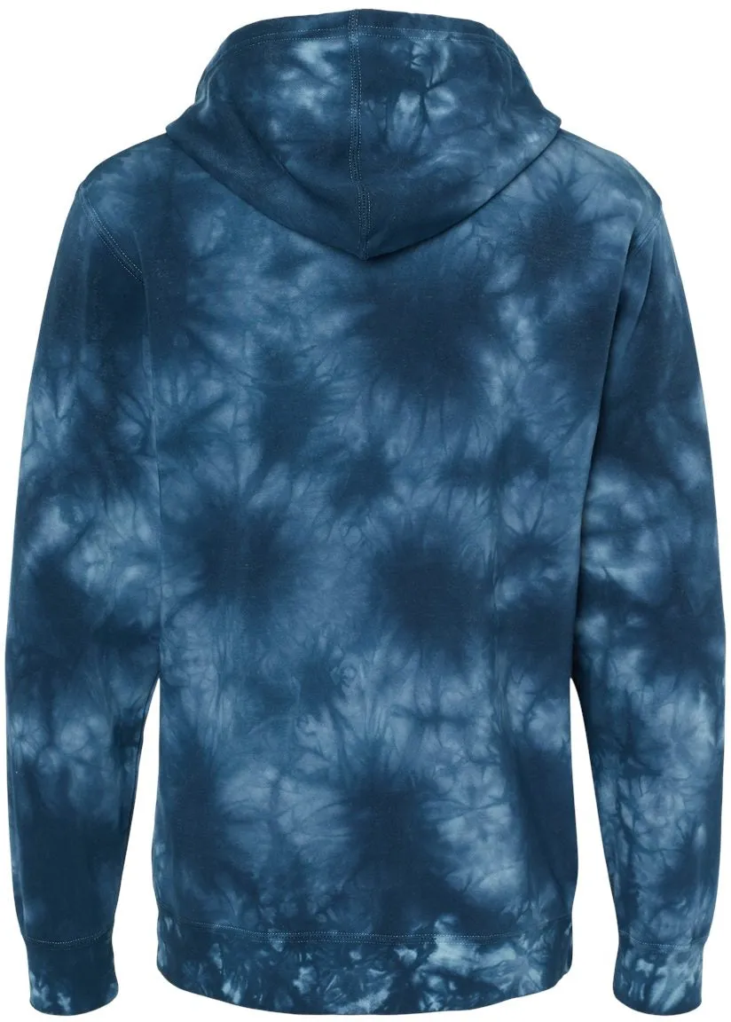 Independent Trading Co. Midweight Tie-Dye Hooded Sweatshirt