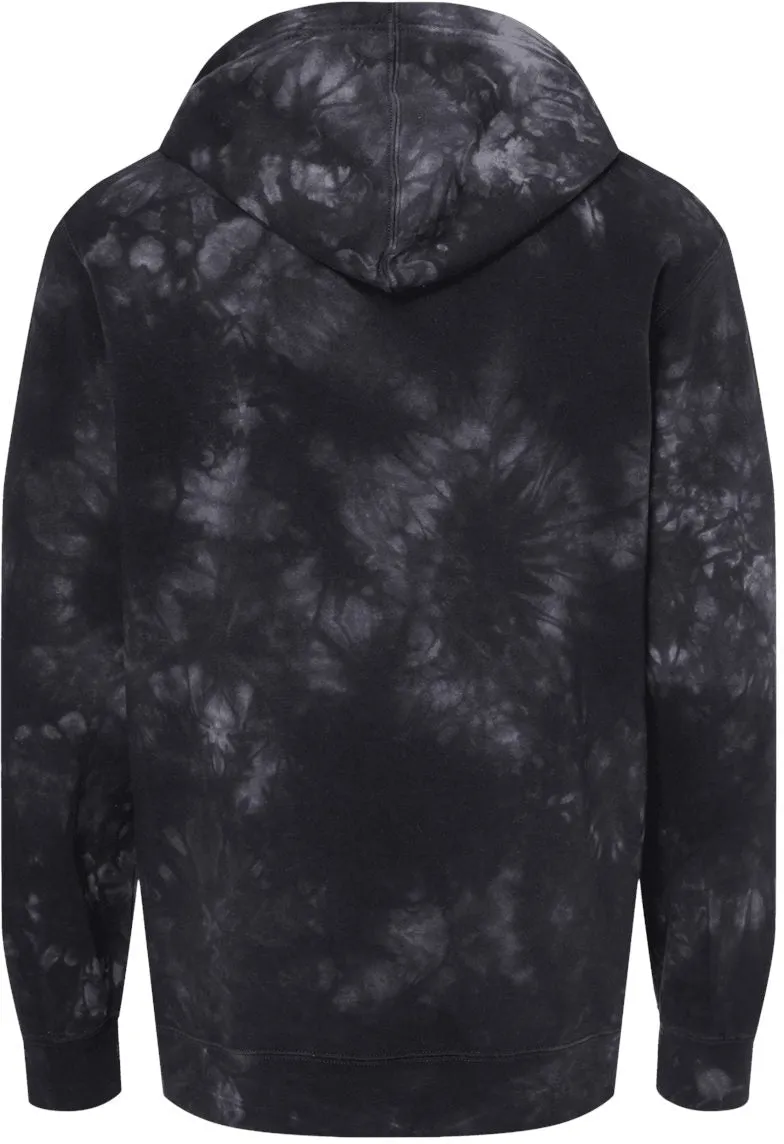 Independent Trading Co. Midweight Tie-Dye Hooded Sweatshirt