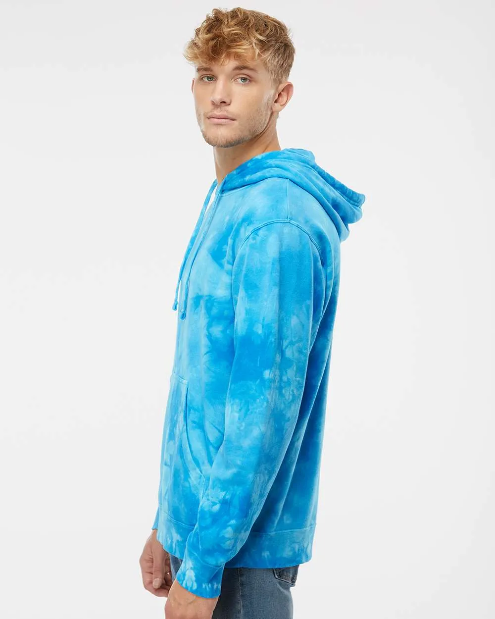 Independent Trading Co. Midweight Tie-Dye Hooded Sweatshirt