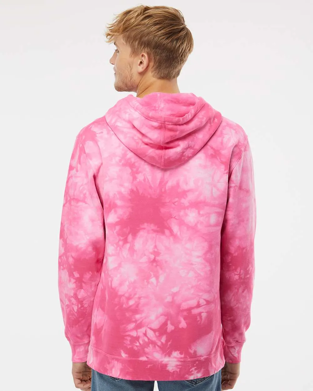 Independent Trading Co. Midweight Tie-Dye Hooded Sweatshirt