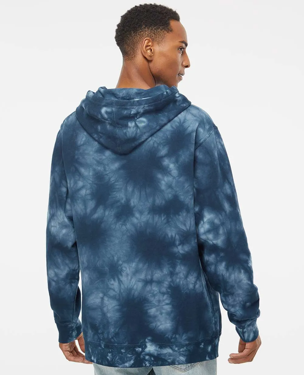 Independent Trading Co. Midweight Tie-Dye Hooded Sweatshirt