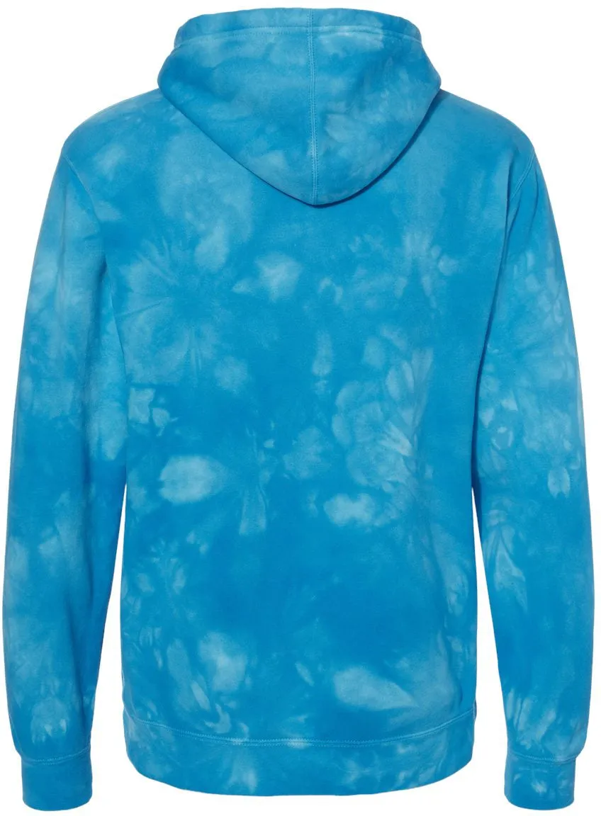 Independent Trading Co. Midweight Tie-Dye Hooded Sweatshirt