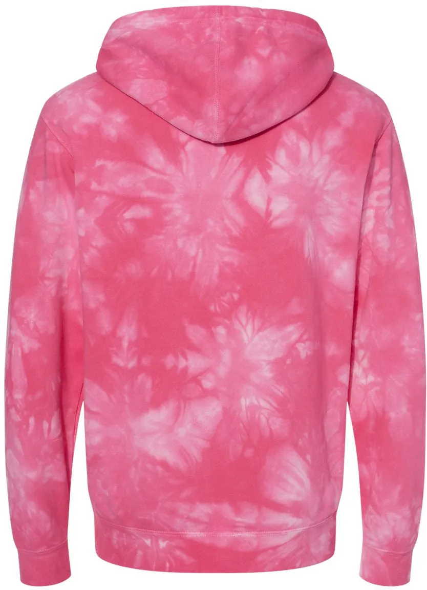 Independent Trading Co. Midweight Tie-Dye Hooded Sweatshirt