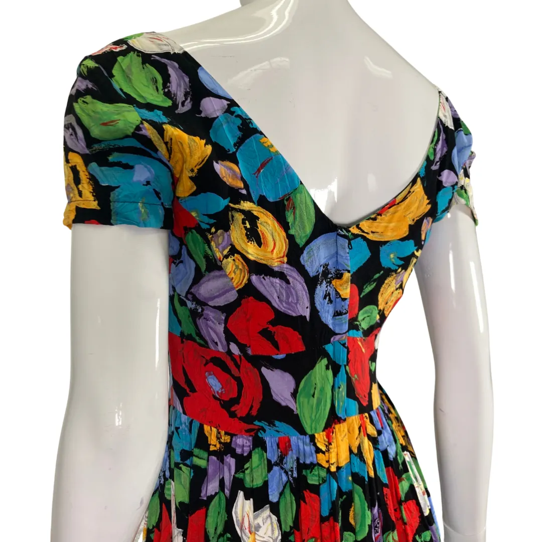 Jams World Vibrant Floral Dress