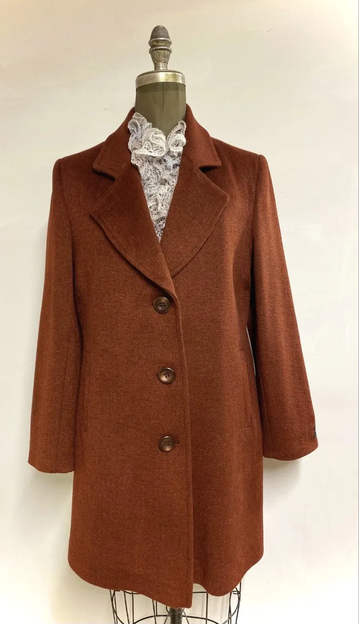 Julia Car Coat - Cashmere & Wool Blend