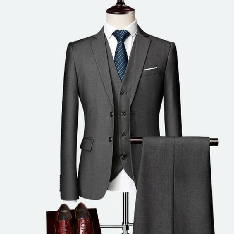 Light Blue Slim Fit Formal Suit with Stunning Colours and Accessories