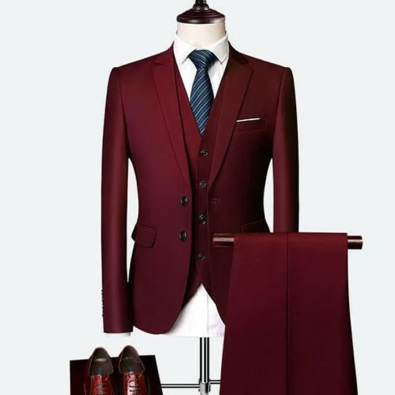 Light Blue Slim Fit Formal Suit with Stunning Colours and Accessories