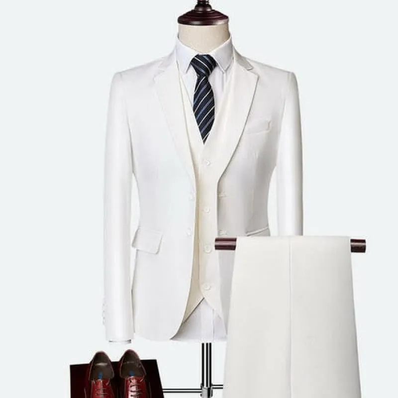 Light Blue Slim Fit Formal Suit with Stunning Colours and Accessories