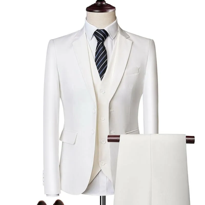 Light Blue Slim Fit Formal Suit with Stunning Colours and Accessories