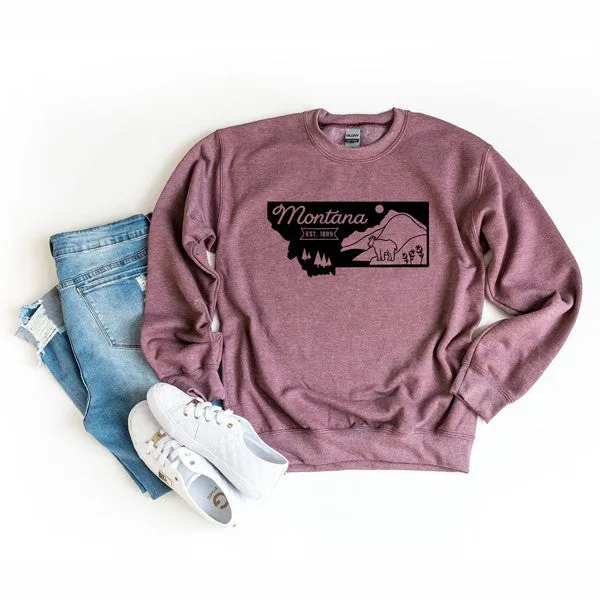 Montana Vintage Graphic Sweatshirt