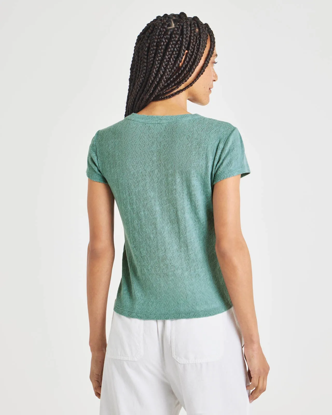 Montecito Pointelle Tee