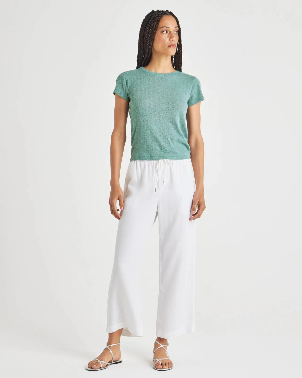 Montecito Pointelle Tee