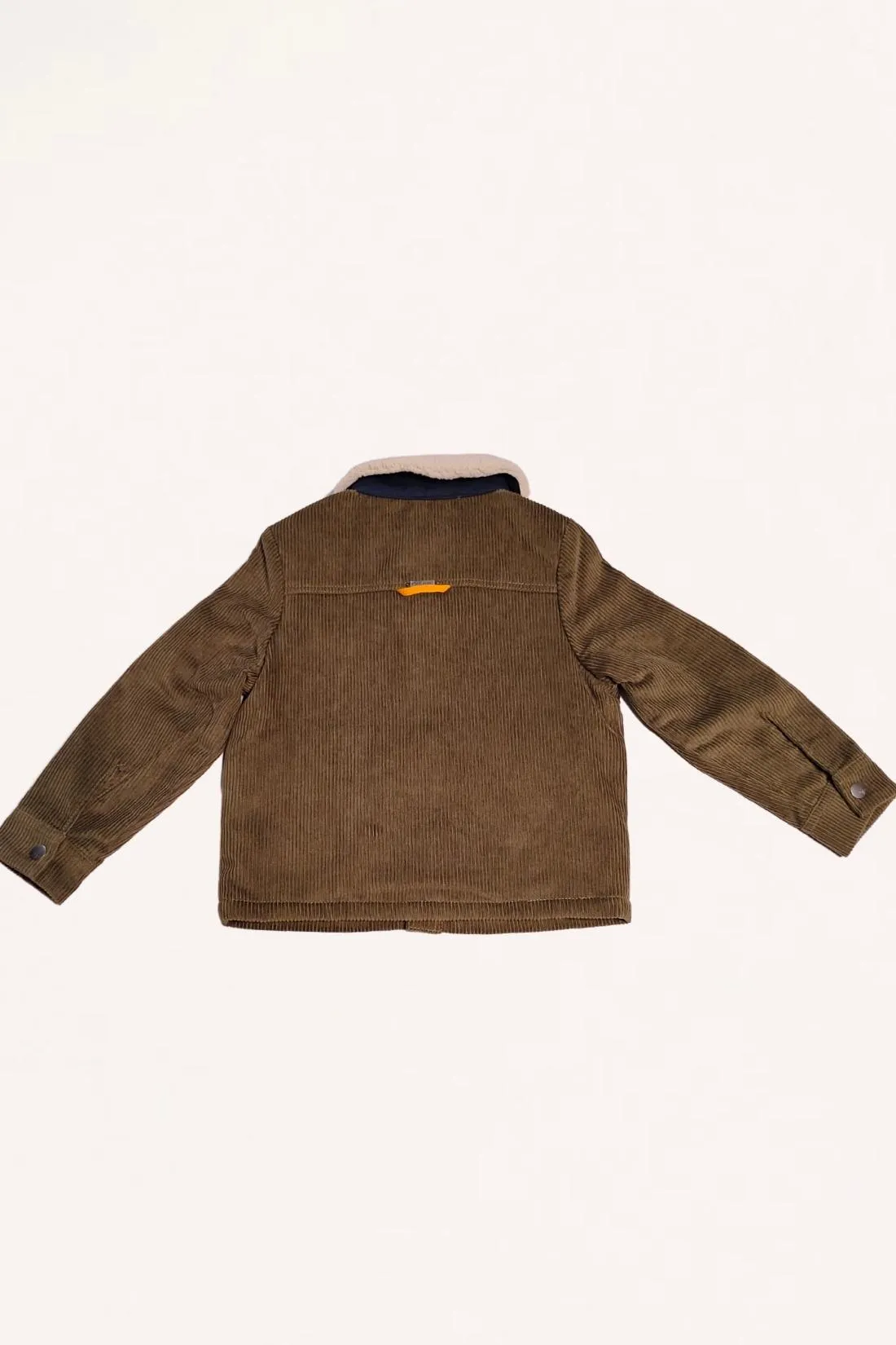 One Friday Kids Boys Green  Solid Jacket