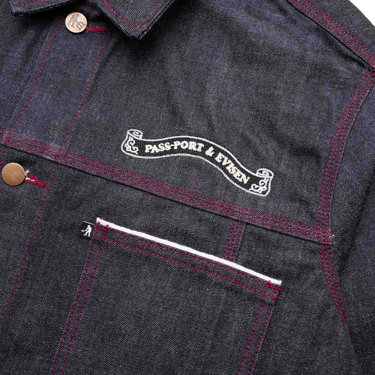 Pass~Port - X Evisen Selvedge Denim Workers Club Jacket