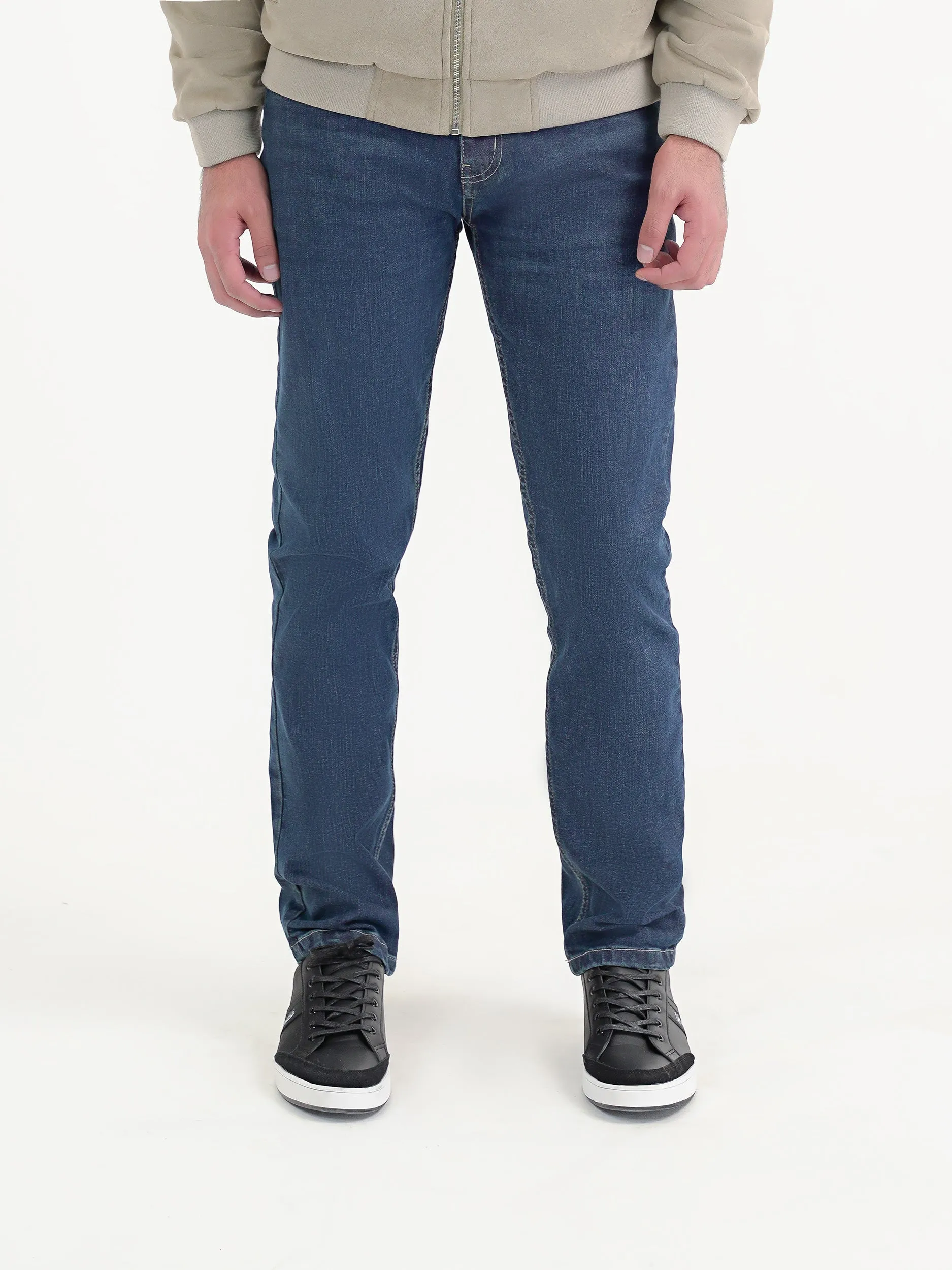 "MALIN" Casual Straight Denim Pant