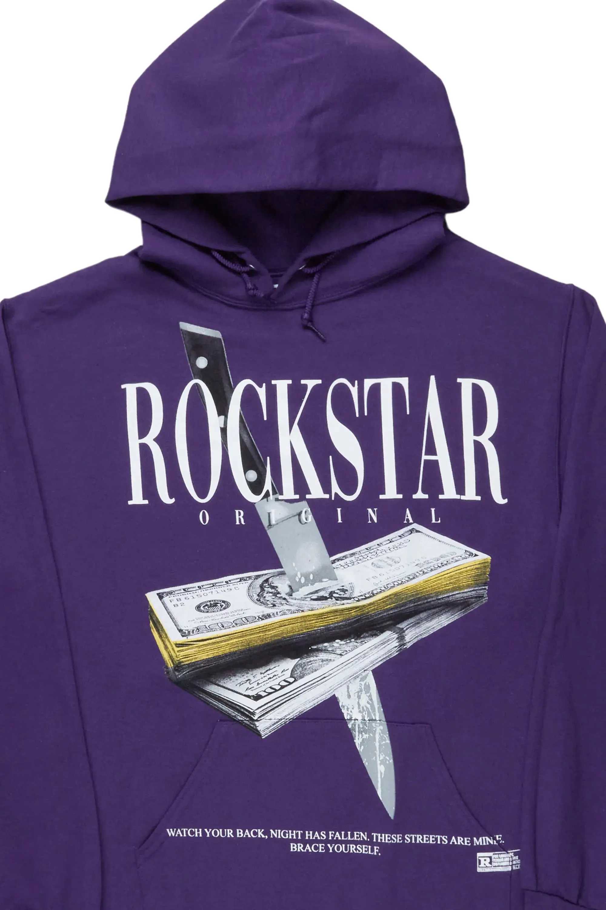 Sheridan Purple Oversized Hoodie