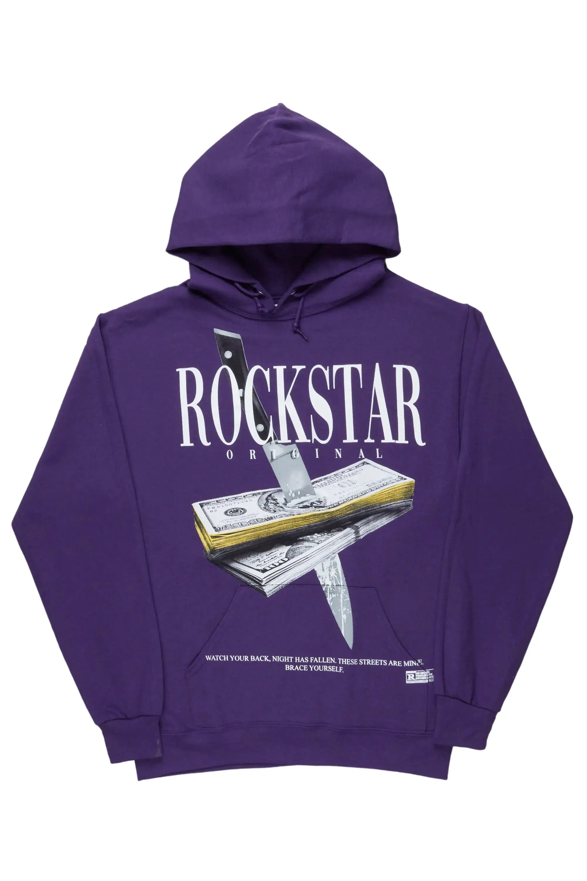 Sheridan Purple Oversized Hoodie