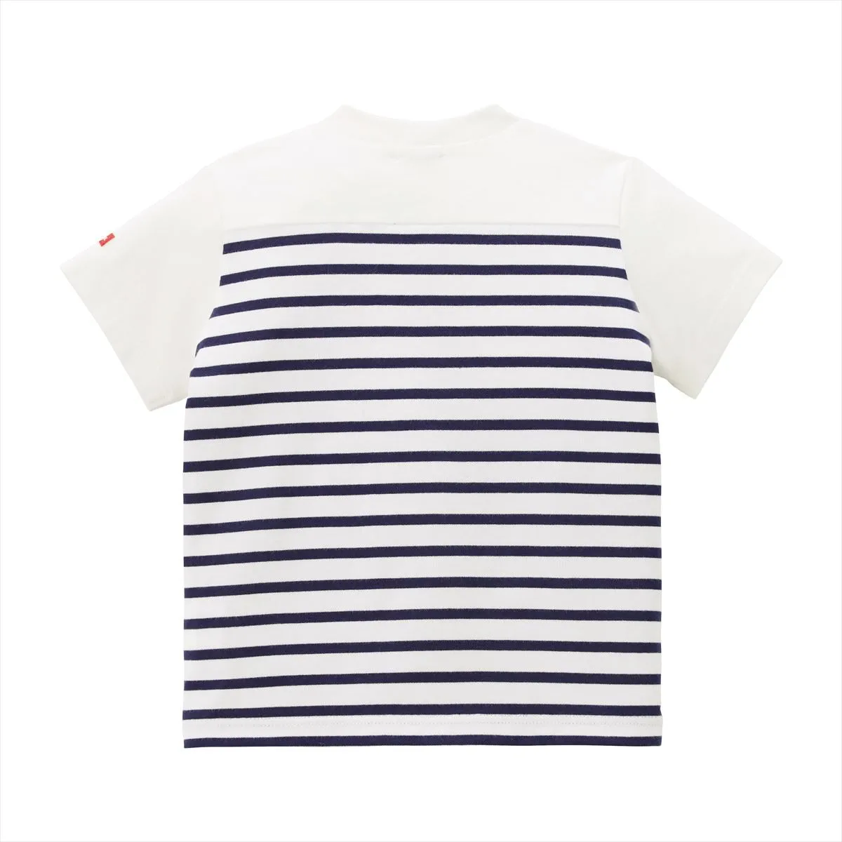 Striped Short-Sleeve Logo Tees