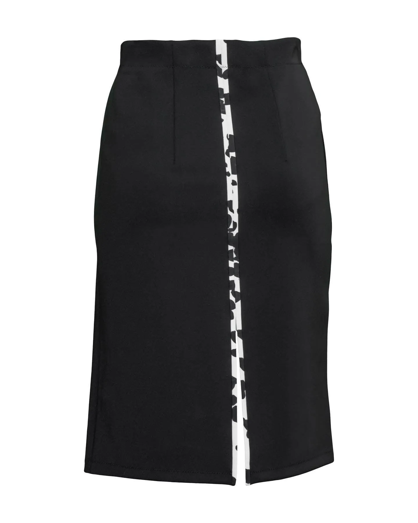 Trim Detail Pencil Skirt