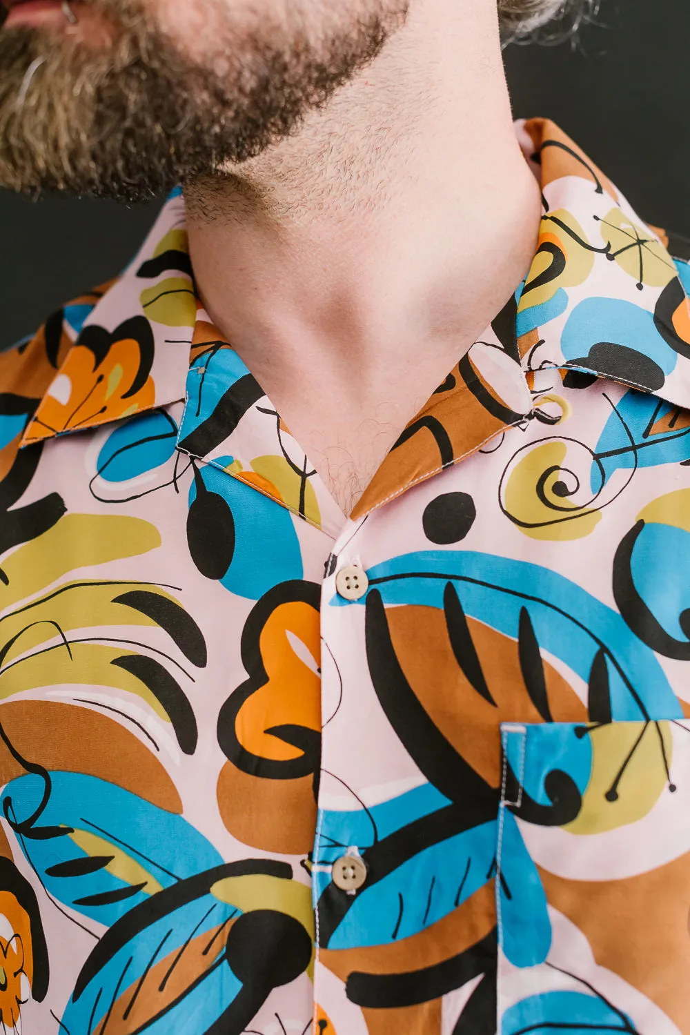 Vacation Shirt - Tropical Print