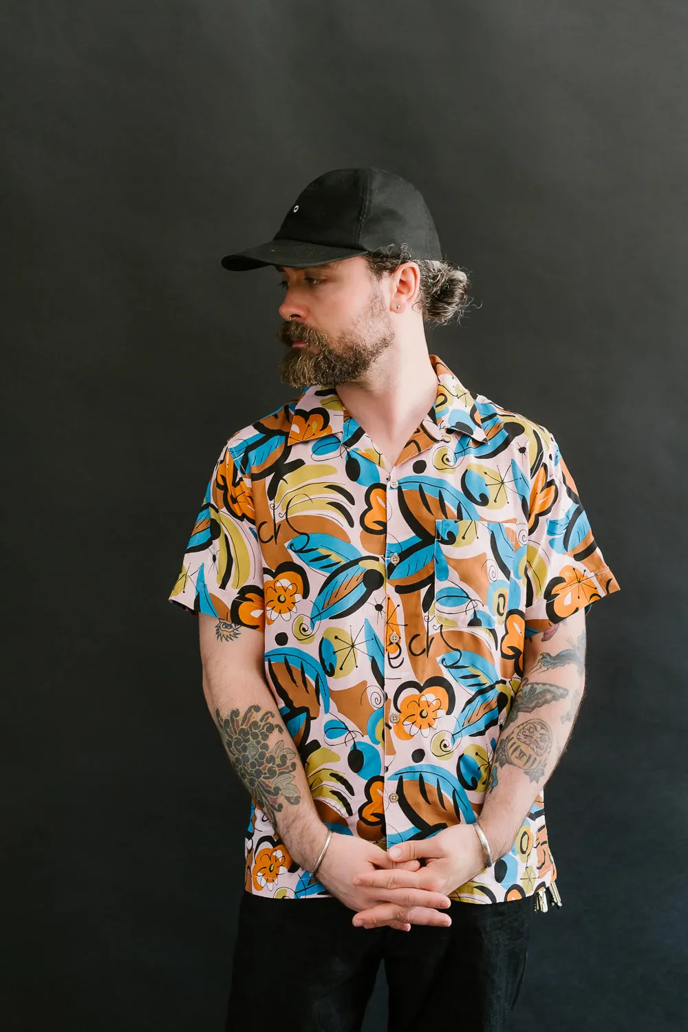 Vacation Shirt - Tropical Print