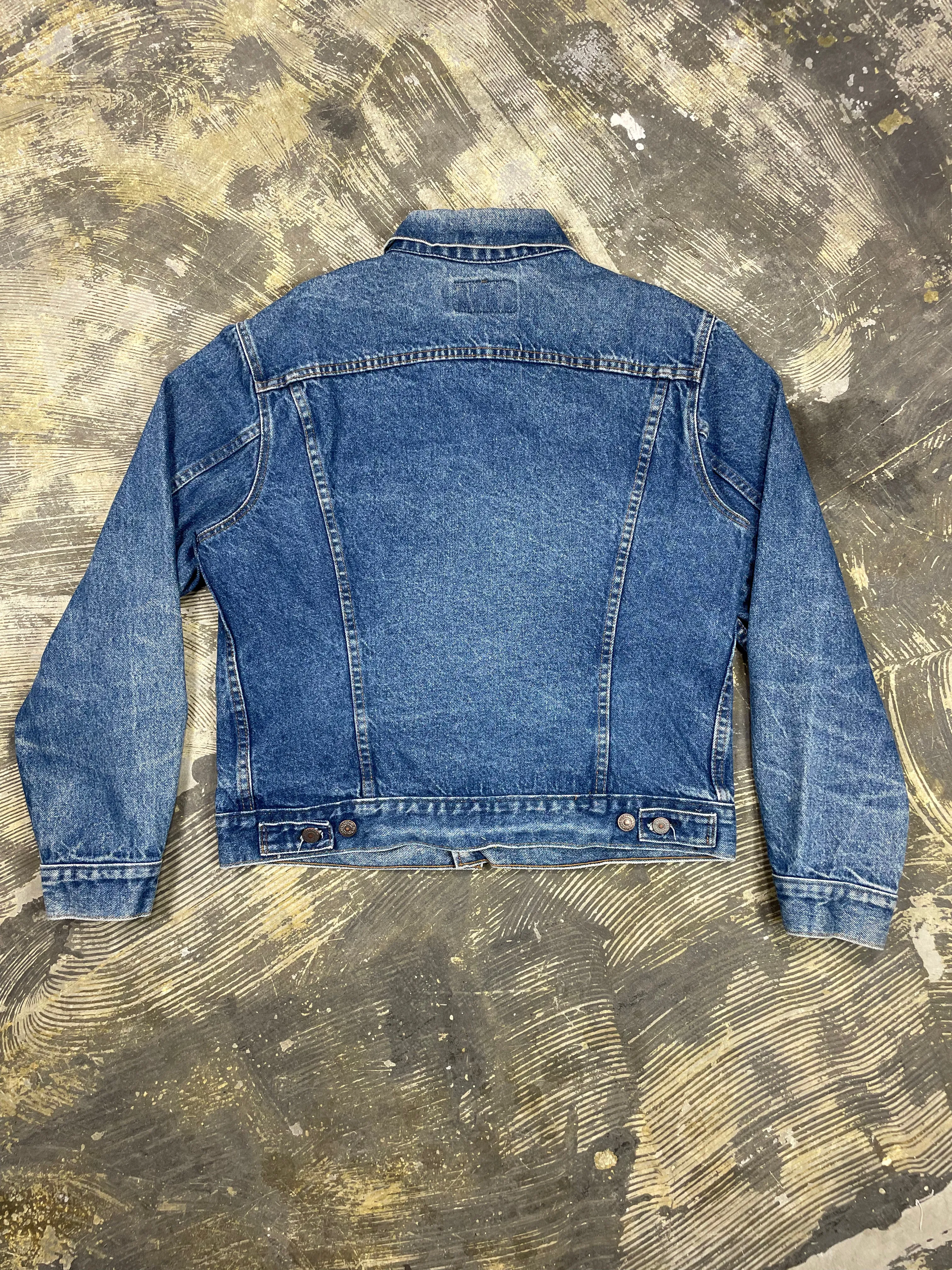 Vintage Levi Premium Wash Denim Trucker Jacket (JYJ-173)