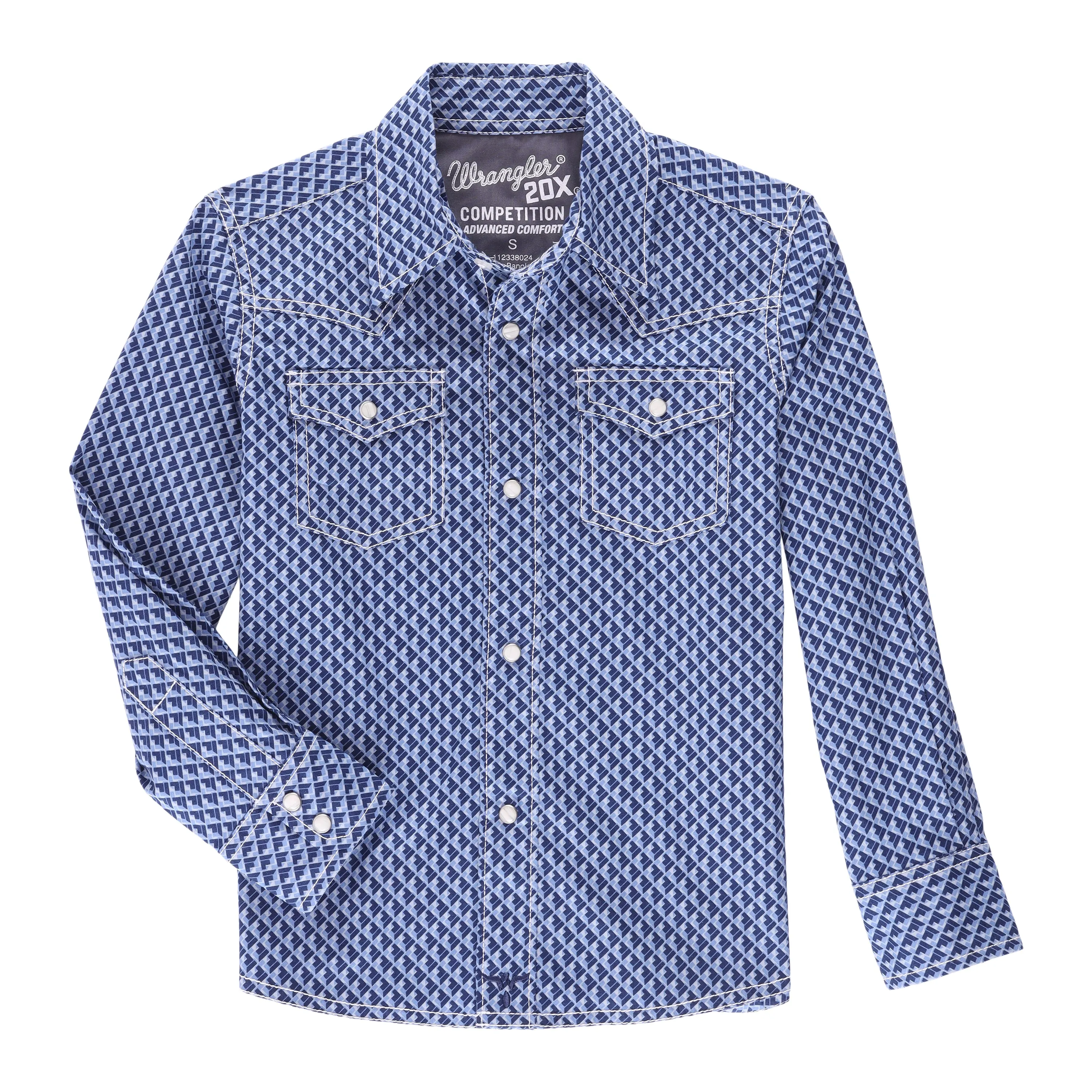 Wrangler Boy's 20X Advanced Comfort Snap Shirt